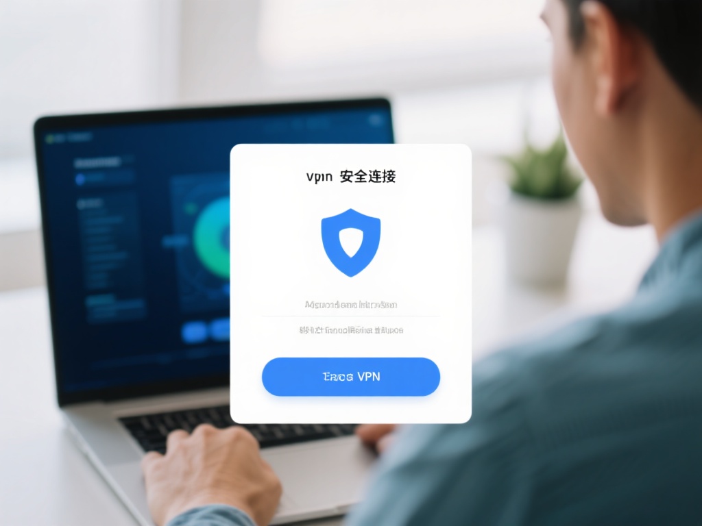 安全连接：成功连接VPN后，确保你的网络连接状态是